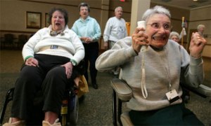 Wii Bowling retirement home
