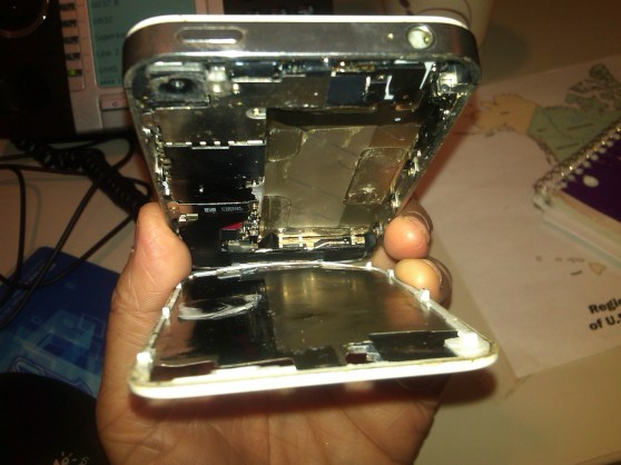 iPhone inside