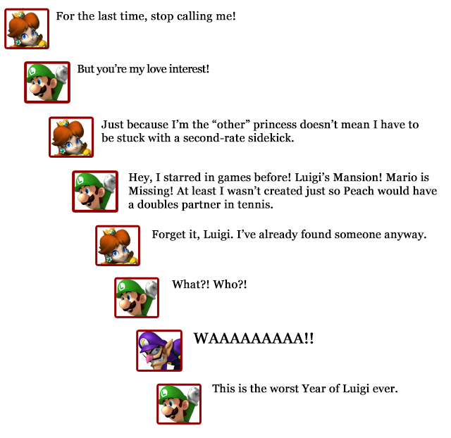 Extra Hearts: Luigi -- Daisy comments