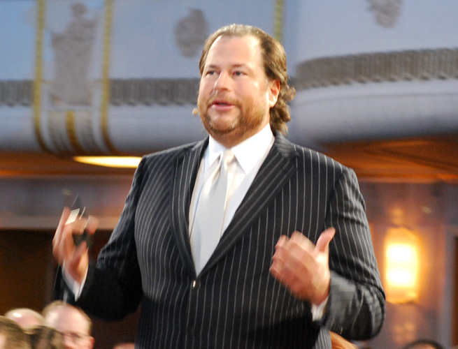 Salesforce CEO Marc Benioff.