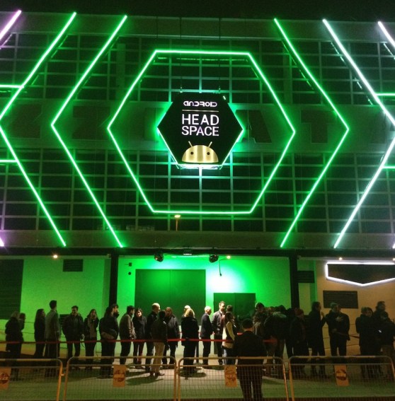Android party at Mobile World Congress 2013