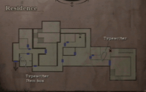 Resident Evil residence map