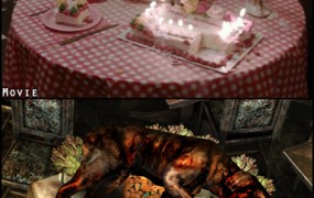 Barbecued dog