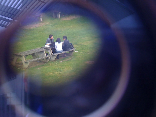 Spying on people