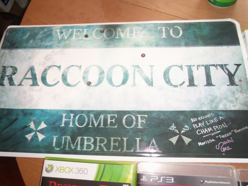Raccoon City Sign