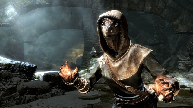 Argonian mage