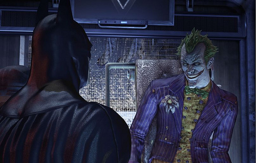 Batman Faces The Joker