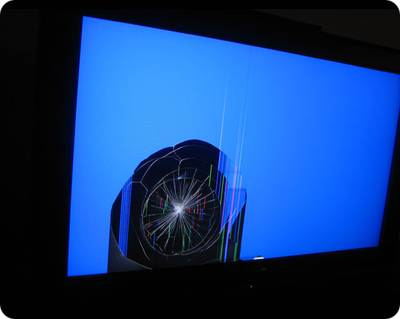 broken tv