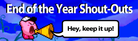 End of the Year Shout-Outs