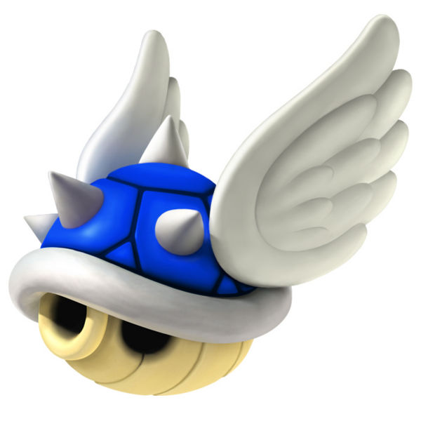 Mario Kart Blue Shell