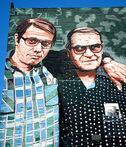 A popular mural in East Los
