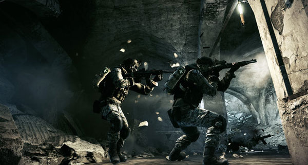 Scrounging around Donya Fortress in Battlefield 3