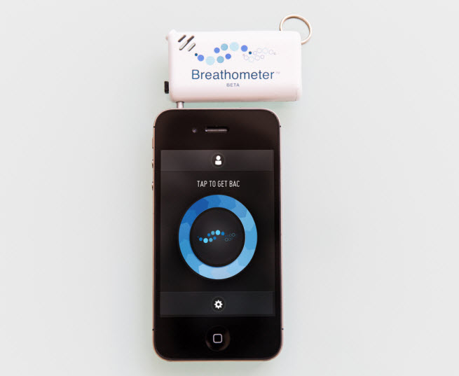 smartphone breathalyzer