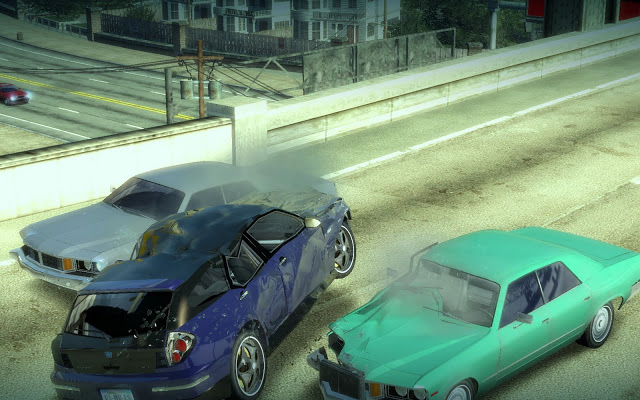 Burnout Paradise collision