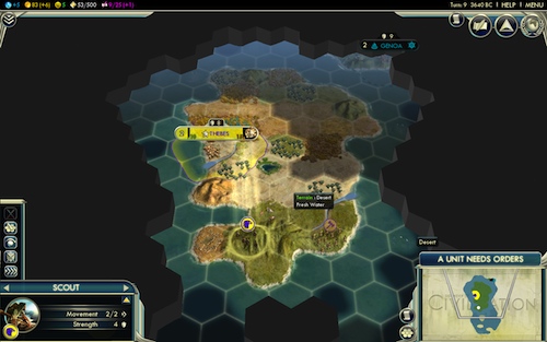 Civilization 5 screenshot - isolated