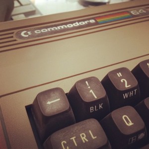 Commodore 64 keyboard close up Choubistar