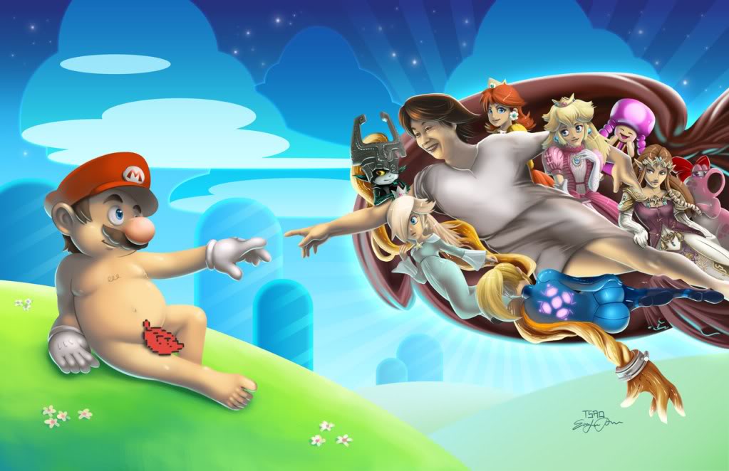 Creation of Mario