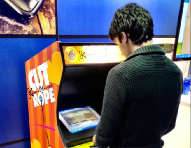 cut the rope arcade