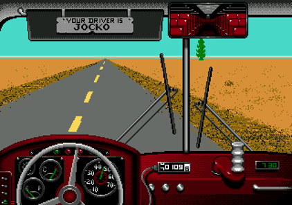 Desert Bus simulator.