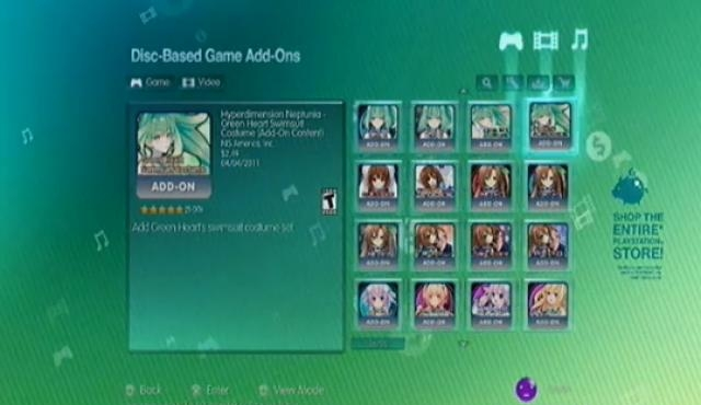 DLC (Disc- Based Games) aka add-ons
