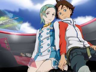Eureka and Renton Thurston from Eureka Seven