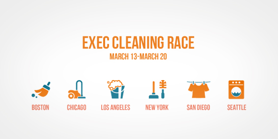 Exec Cleaning Race