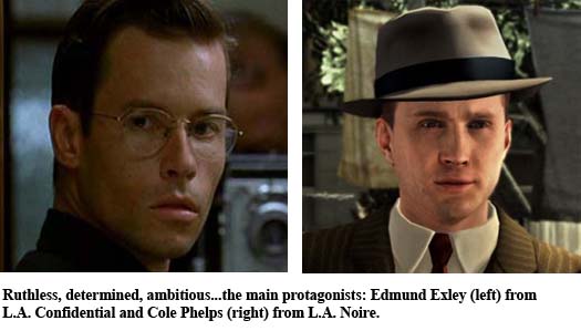 Ed Exley and Cole Phelps