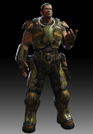 Garron Paduk from Gears of War: Judgment