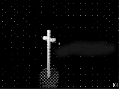 Looming screenshot - giant cross