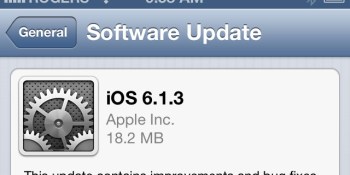 Apple releases iOS 6.1.3: Lock screen bug squashed, Maps improved