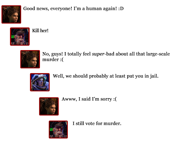 Extra Hearts: Kerrigan -- Terran comments
