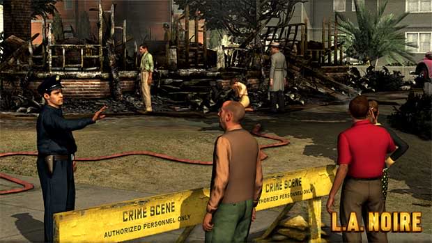 LA Noire arson