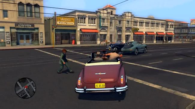 LA Noire Car chase