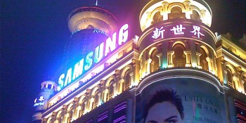 Samsung triples sales in China to claim top spot for the first time