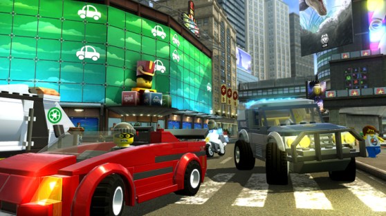 Lego City is richly detailed