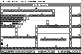 Screenshot from Mac port of Lode Runner