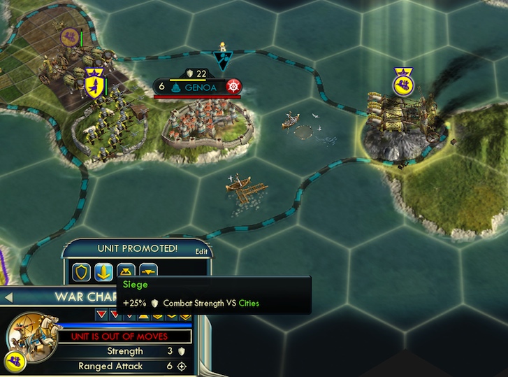 Civilization 5 screenshot - siege upgrade