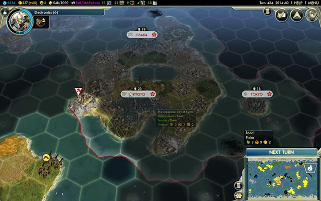 Civilization 5 screenshot - Japan