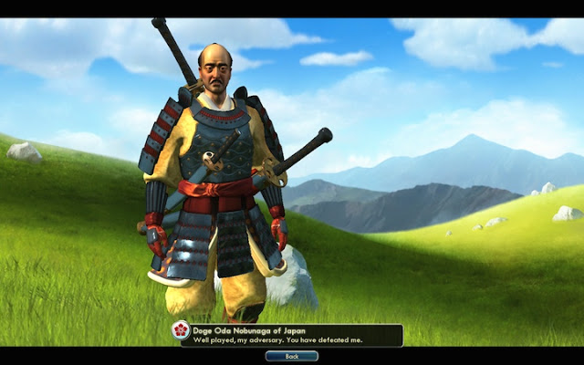 Civilization 5 screenshot - Nobunaga defeated