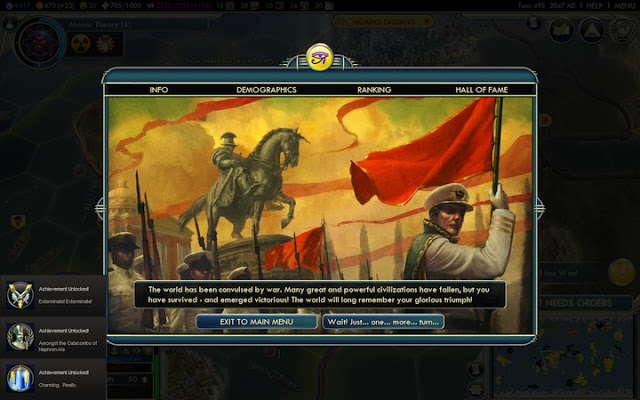 Civilization 5 domination victory