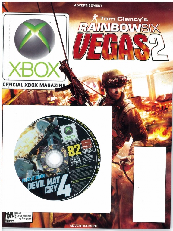 Rainbow Six Vegas 2 Cover Ad