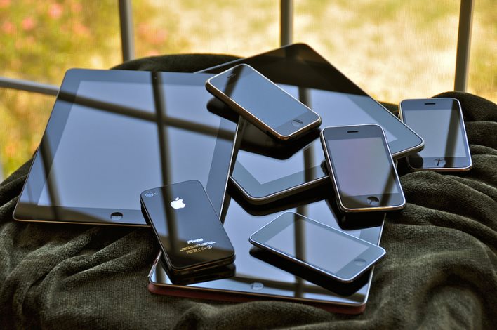 pile of phones - BYOD