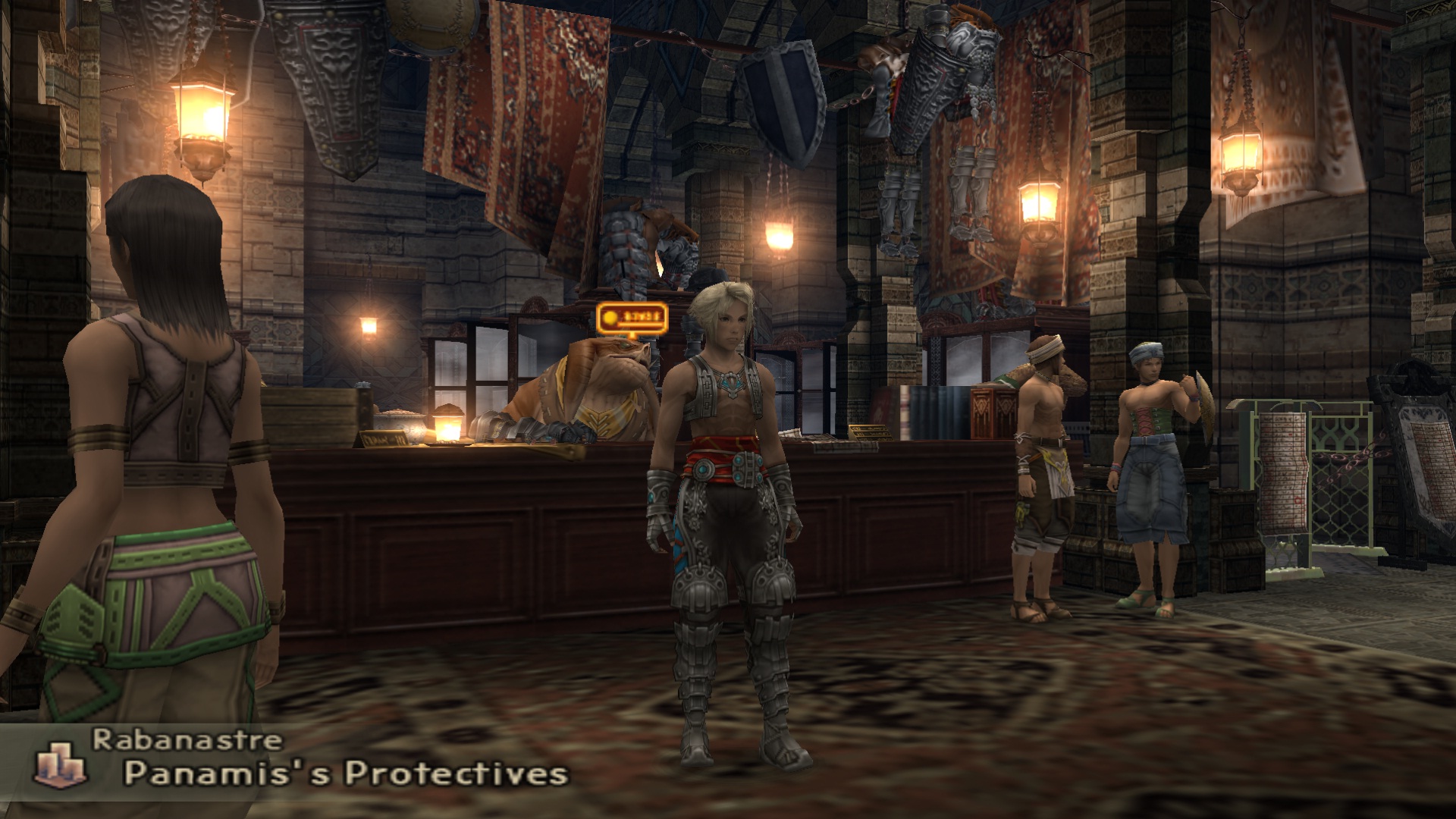 A Final Fantasy 12 item shop and bazaar.