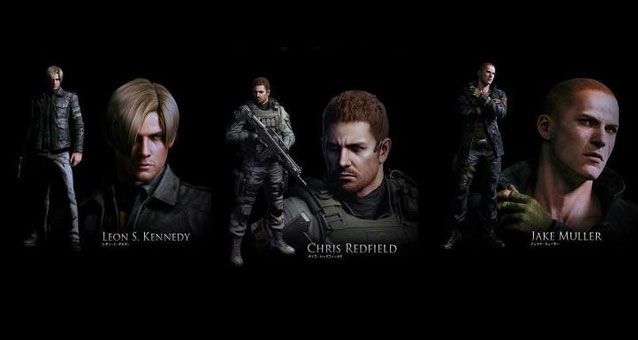 Resident Evil 6 Characters