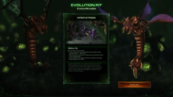 StarCraft II: Heart of the Swarm - abilities, mutations, evolutions, achievements