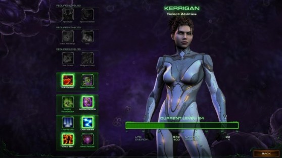 StarCraft II: Heart of the Swarm - abilities, mutations, evolutions, achievements