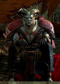 The redesigned Qunari look great in Dragon Age 2