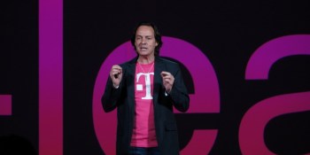T-Mobile CEO crashes AT&T's CES party — gets booted by security