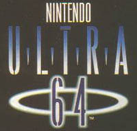 The original logo for Nintendo's 64-bit 
monster