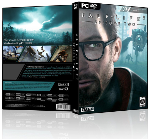 The box art of half-Life 2 Episode Two